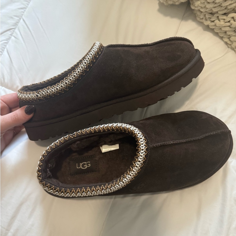 COPY - UGGS - Chocolate Brown Slippers